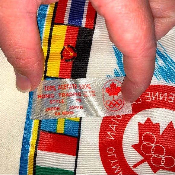 1976 Olympic Scarf - Picture 4 of 4